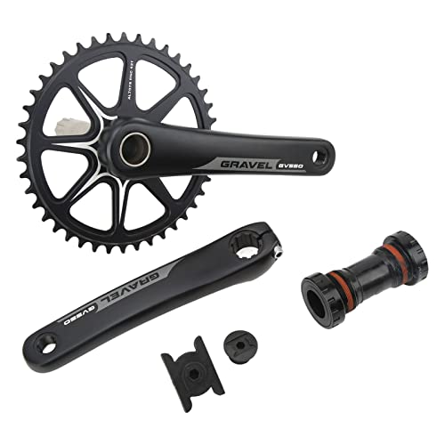 Armero DE Cigüeñal DE Bicicleta Aleación Aluminio ALUMINUS Brank Brank Arm Arma COMPATIBILIDAD COMPATICIÓN Sólido 172.5 Mm 42t para Ciclistas