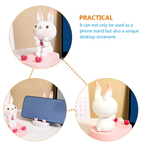 Support de téléphone portable en forme de lapin, cadeau mignon idéal