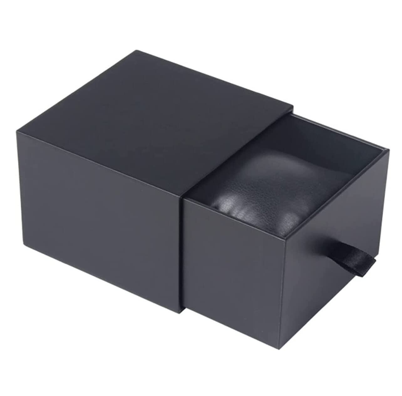 Estuche Relojes Organizador De Relojes Elegante Cuero PU con Una Sola Ranura, Soporte para Caja Reloj, Pulsera Portátil, Almacenamiento Joyas Organizador