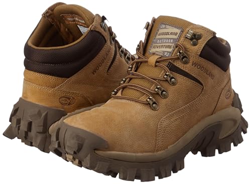 Woodland Men's Lace-Up Boots CAMEL - Image 3