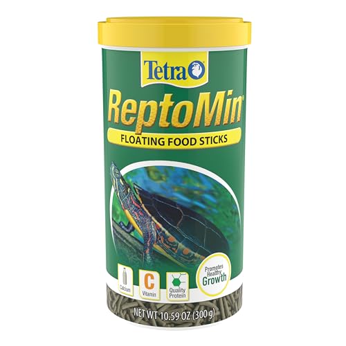 Tetra ReptoMin Floating Food Sticks Food for Aquatic Turtles Newts and Frogs 10.59 oz (Pack of 1)