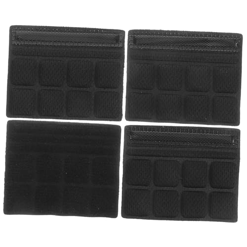 WHAMVOX 4pcs Bicycle Helmet Padding Replacement Chin Pad Cycling Helmet Soft Sponge Chin Cushion for Bike