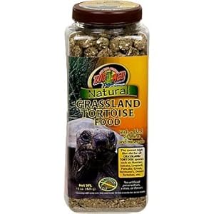 Zoo Med Natural Grassland Tortoise Food 425 g, voederpellets voor landschildpadden