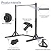 Bongkim Gymnastics Bar for Kids,Adjustable Height Gymnastic Horizontal Bars,Folding Gymnastics Equipment Junior Training Bar for Home Using,Stable Kids Training bar for Children (black)