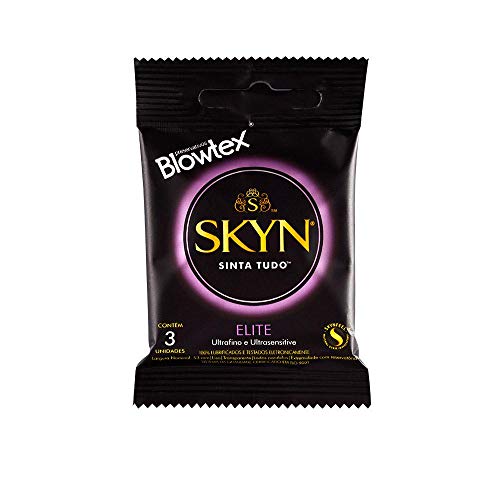 Kit c/ 5 Pacotes Preservativo Skyn Elite c/ 3 Un Cada