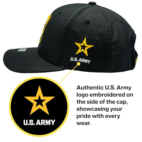 Image of US Army Special Unit Branch Veteran Hat Mens, Officially Licensed Military Embroidered Adjustable Baseball Cap