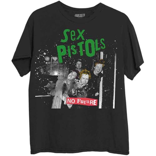 The Sex Pistols Cover Photo Official Tee T-Shirt Mens Unisex (Medium) Black