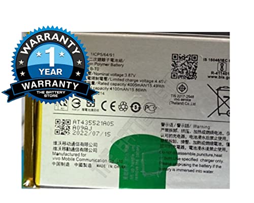 Image of Original B-T0 Battery for vivo Battery with 1 Year Warranty and High Capacity Battery Backup (B-T0)