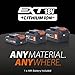 Evolution Power Tools R185CMS-Li Cordless Mitre Saw Multi-Material Cutting, Cuts Wood with Nails, Metal, Plastic & More, Bevel & Mitre Angles, TCT Blade Included - Battery & Charger Included