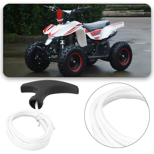 Image of Create idea 2 Pcs 49cc Mini Moto Quad Bike Handle Pull Cord Recoil Starter Pulley Pull Cord Rope Rope Length 950mm for Mini Moto Quad Bikes and Mini ATV