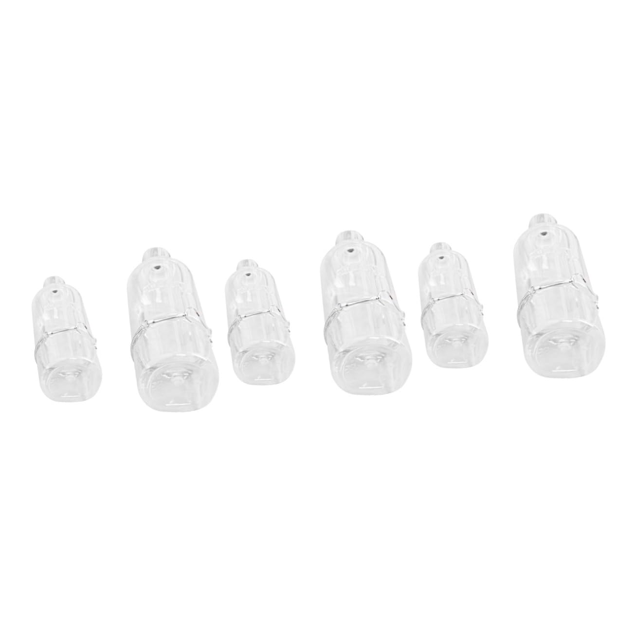 DOITOOL 6pièces Distributeur Eau pour Animaux Acier Inoxydable De Abreuvoir Automatique pour Rongeurs Hamsters Perroquets Et Petits Animaux Installation Facile Et Étanche