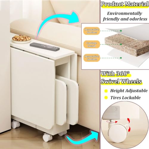 Mesas de centro plegables con sillas para comedor y salon pequeño 6