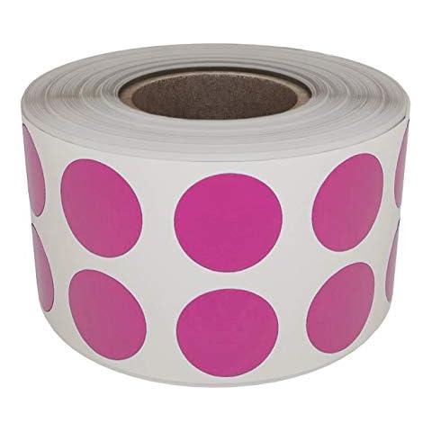 Klebeetiketten in Rollen, 1.3 cm 1080 rose Cover