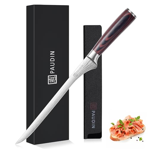 Paudin PAUDIN Ham Slicing Knife,10 Inch Carving Knife for Meat Cutting
