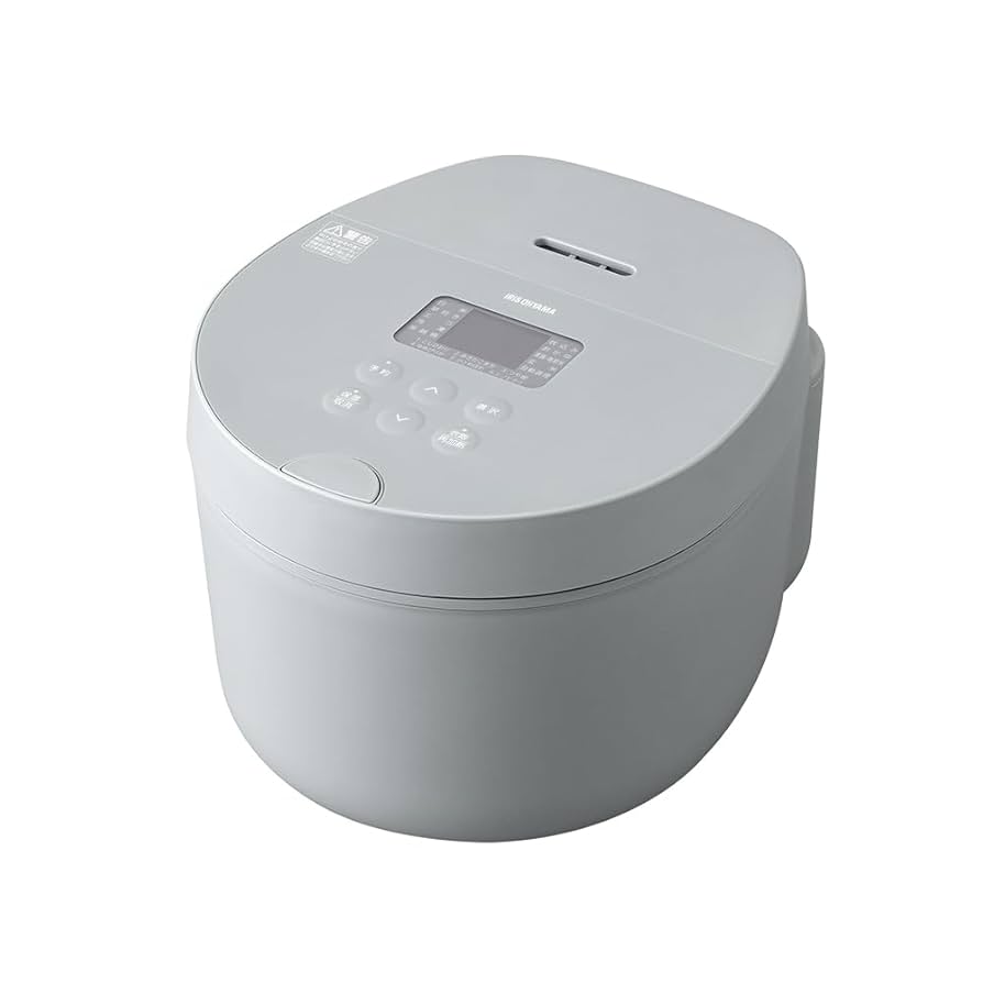 Amazon | IHジャー炊飯器 5.5合 RC-ILA50-H グレー | アイリス