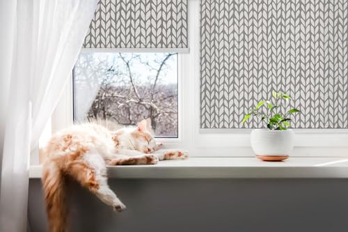 Store enrouleur banne intérieur perméable anti-éblouissement pose facile sans perçage