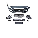 Compatible con Jaguar Xel reacondicionado Xes Sports Big Surrounding Bumper Xe Grille Net Pala Delantera Falda Lateral Labio Trasero Tail(Bar Assembly Primer)