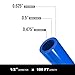 Supply Giant PEX-B Pipe 1/2 In x 100 Ft Blue Tubing for Cold Water Plumbing, Potable Water Line for Home Improvement, Indoor/Outdoor Use