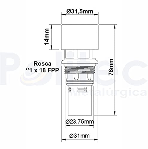 Reparo Torneira Matic com Regulagem Metal Cromado