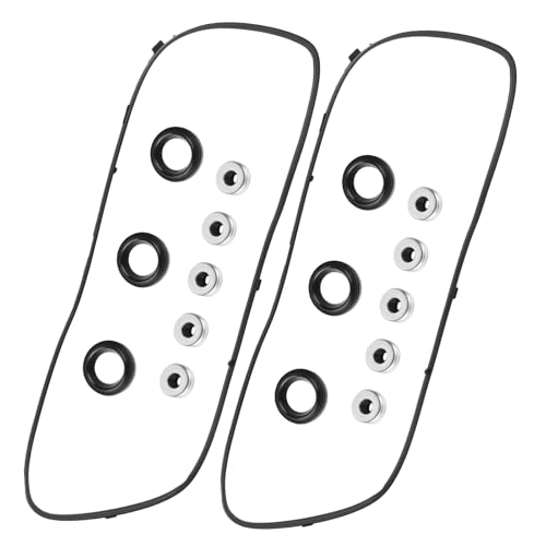 Image of VS50607R Engine Valve Cover Gasket Set for Honda Accord Odyssey Pilot Ridgeline 2003 2004 2005 2006 2007 2008, for Acura MDX RL TL Saturn Vue 3.0L 3.2L 3.5L 2003-2010, Replace 036-1708 12341RCAA01
