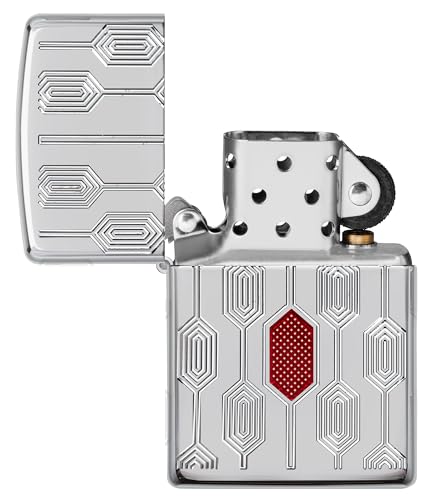Encendedor Zippo Armor Deep Carve Modelo 49881 miniatura 7