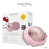 GESKE x Hello Kitty SmartAppGuided Sonic Thermo Facial Brush | 5 in 1 | Skin Cleansing | Cleansing Brush with Thermal Function | Electric Facial Massager