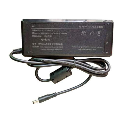 Adaptateur secteur 12V 8A alimentation stable anti surchauffe