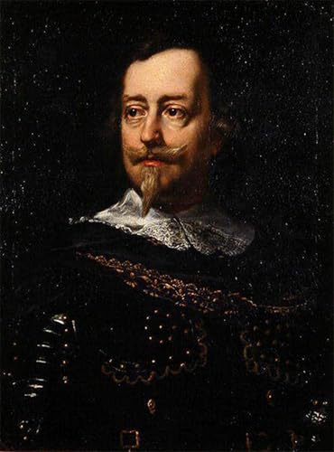 Affiche Décoration Bureau Portrait Cavalier Brandolini Toile 60x90cm