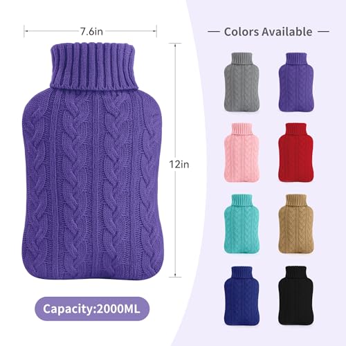 samply Hot Water Bottle Purple