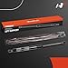 A-Premium Tailgate Rear Hatch Lift Supports Shock Struts Compatible with Select Ford, Dodge Mercury Models - Mustang 1979-1993, Aspen 1976-1977, Capri 1979-1986, Grand Marquis 1983-1986 (2PC Set)