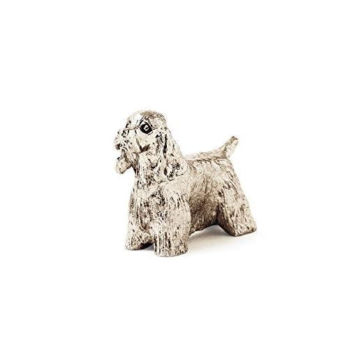 Amerikansk cocker spaniel hundfigur tillverkad i Storbritannien (japansk import)