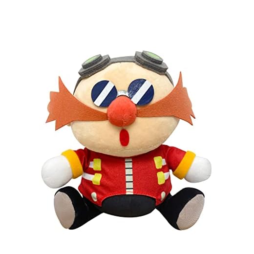 Great Eastern Entertainment Sonic The Hedgehog- Sd Dr. Eggman Sleep Sitting Plush 7" H