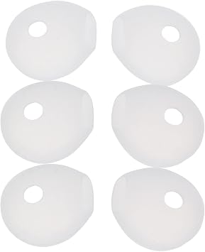 3 Pairs Soft Earbuds Headphone Earpads Ear Bud Pad Cushion Replacement Sponge Covers For AM116 In Ear Earphones Ear Bud Pads Silicone Replacement