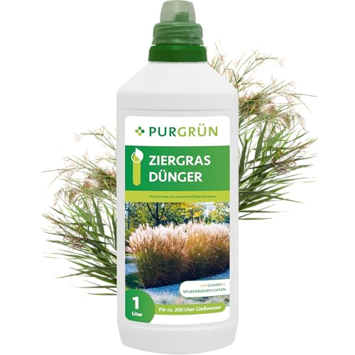 Purgrün® Ziergras-Dünger 1 Liter – Fördert schnelles,...