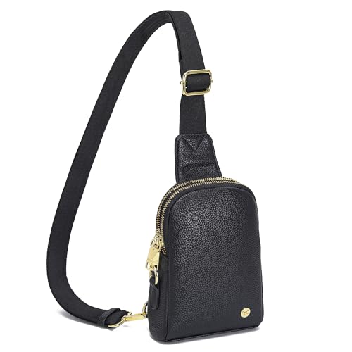 INICAT RFID Blocking Leather Sling Bag