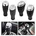 AXCBIOUR 5 6 Speed Manual Gear Shift Knob for Renault for Clio IV MK4 2012 2013 2014 2015 2016 2017 2018 2019 Interior Renovation(Style 4)
