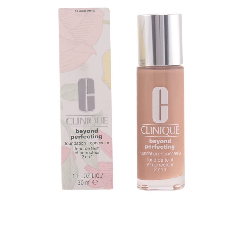 Clinique Beyond Perfecting Foundation+Concealer #14 Vanilla(MF-G)-Dry Comb. To Comb. Oily, 30 ml