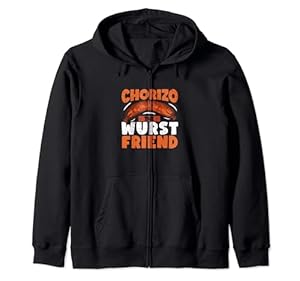 Fantastischer Chorizo The Wurst Friend für einen Liebhaber mexikanischer Wurst Kapuzenjacke