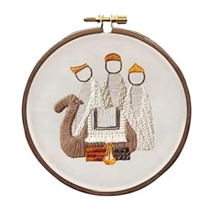 Generisch Weihnachts-Stickset eUGK154fy 4 Stück