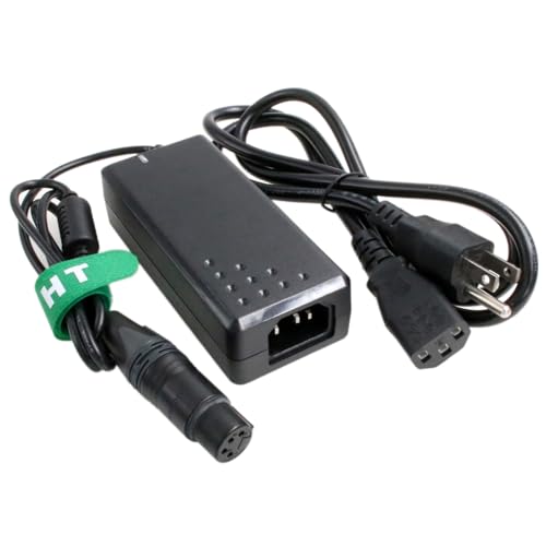 Alimentation XLR 4 pin 12V 4A haute performance pour moniteur vidéo de cinéma