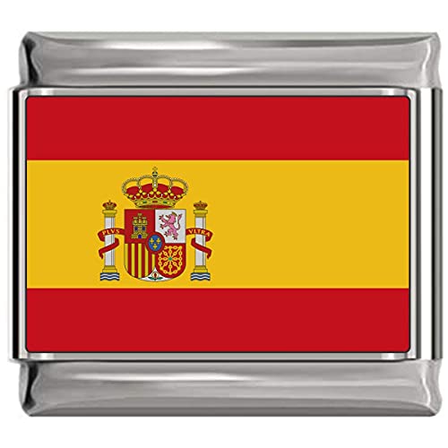 Spain Flag Italian Charm