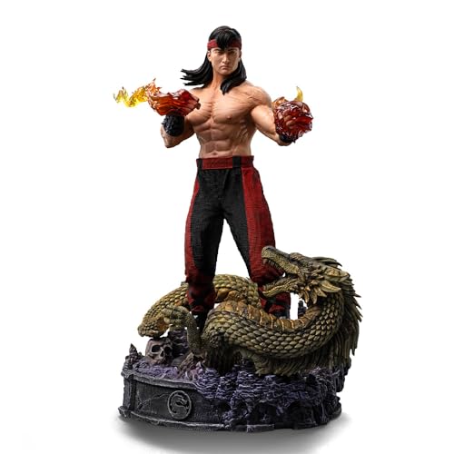 Iron Studios Collectible Statue Liu Kang Mortal Kombat Art Scale 1/10 Polystone Resin 8.8 inches
