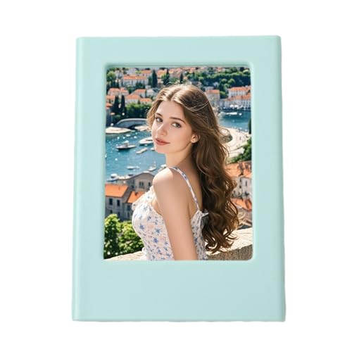 Marcos de fotos magnéticos para nevera – Decoración de cocina – Soporte de fotos – para tarjetas de fiesta para padres oficina o casa, apartamento dormitorio, pizarra blanca, taquilla, mesa