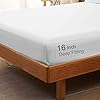 SONORO KATE Bed Sheet Set Super Soft Microfiber 1800 Thread Count Luxury Egyptian Sheets 16-Inch Deep Pocket Wrinkle and Hypoallergenic-4 Piece(Queen White) #5