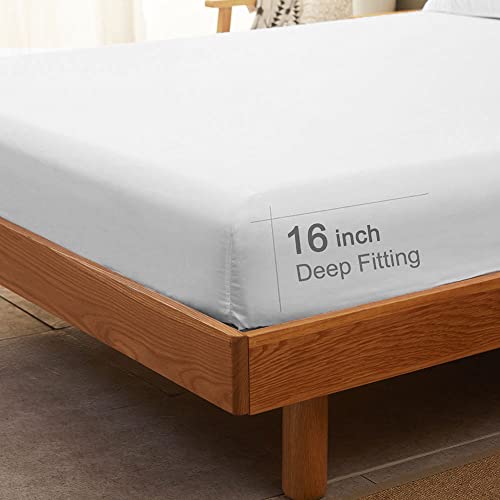Sonoro Kate UNKNOWN Bed Sheet Set Super Soft Microfiber 1800 Thread Count Luxury Egyptian Sheets 16-Inch Deep Pocket Wrinkle And Hypoallergenic-4 Piece thumb #5