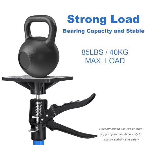Image of 2 Pack Cabinet Jacks for Installing Cabinets, 11.8 inch to 23.5 inch Adjustable Support Pole, Third Hand Tools, Telescoping Support System for Cabinet Installation Drywall Cargo, Stable & Easy to Install