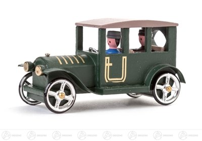 Miniature de la berline 1919 de Ford bois décoration Noël 3 cm