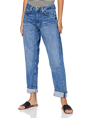 Preisvergleich Produktbild Pepe Jeans Damen Brigade Straight Jeans, Blau (000denim 000), 25W / 30L