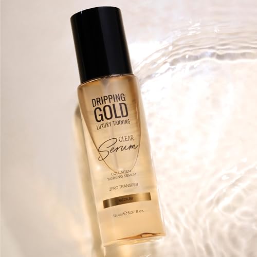 Dripping Gold Luxury Tanning Clear Serum Medium, Brown, 1 ml (Pack of 1) - Image 3