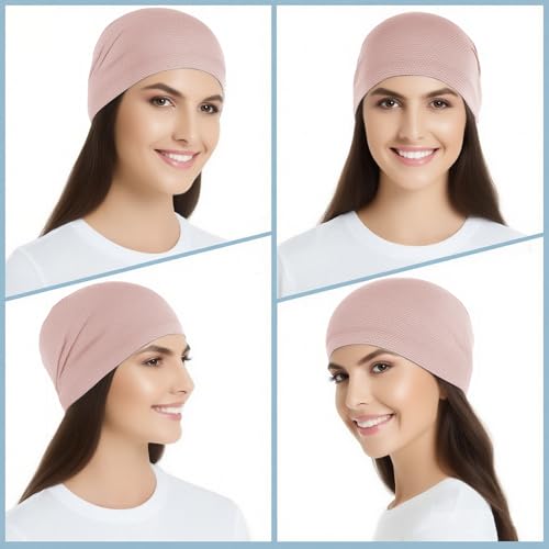 Image of WTACTFUL Cooling Skull Cap Breathable Mesh for Men Women | Lightweight Mesh Thin Quick-drying Moisture-Wicking Motorcycle Cycling Summer Sports Helmet Liner Hard Hat Liner